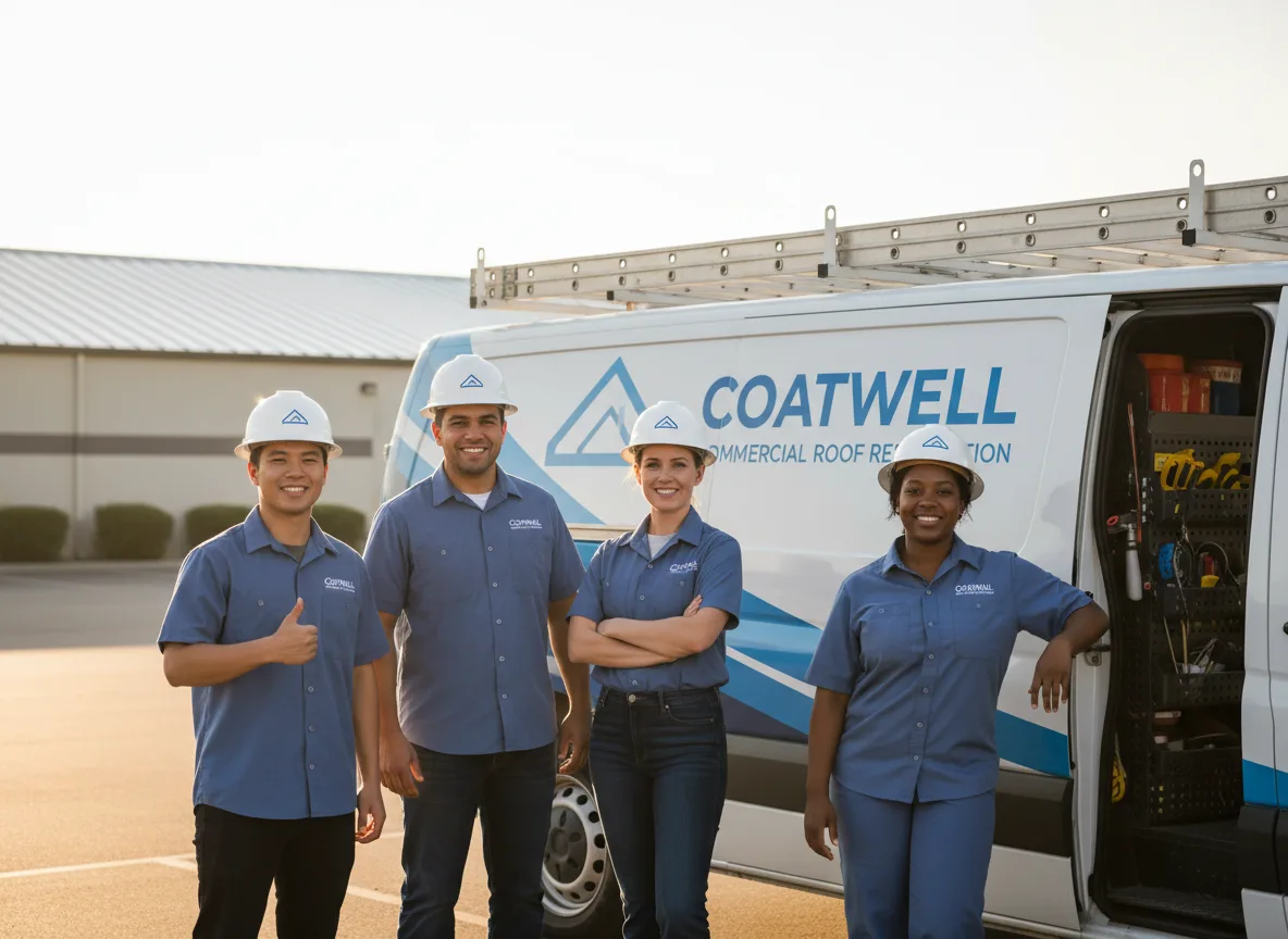 Commercial roof coating company in Elbe, WA